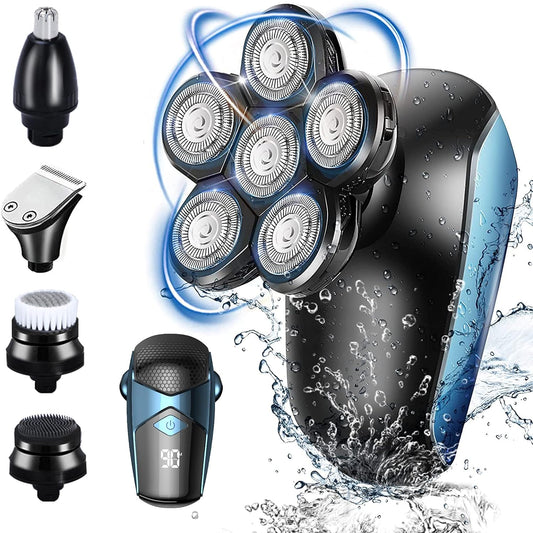 RASOIO ELETTRICO 6in1 WATERPROOF + ACCESSORI