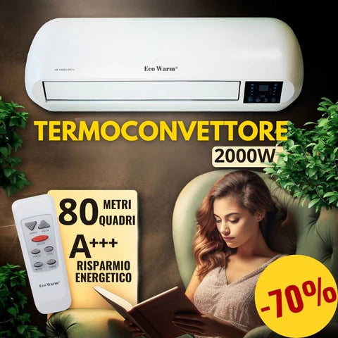 CONDIZIONATORE CONVETTORE Eco Warm ARIA CALDA-FREDDA