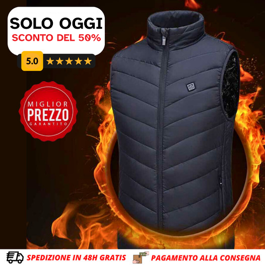 GILET TERMICO RISCALDANTE "DOLOMITI"